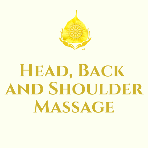 Head, Back and Shoulder Massage - 60 minutes